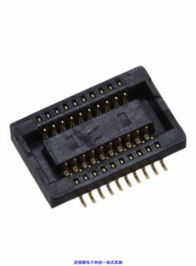 0547220204连接器 《 CONN RCPT 20POS SMD GOLD    》