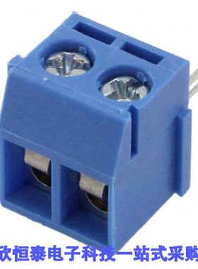 1776253-2连接器 《 TERM BLK 2P TOP ENTRY 3.5MM PCB    》