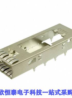 2143432-1连接器 《 CONN QSFP CAGE PRESS-FIT R/A    》