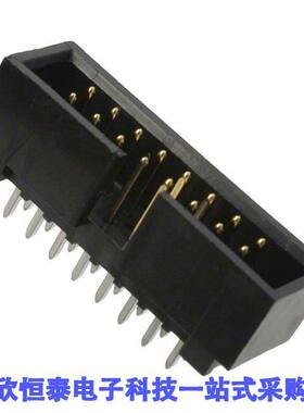 0702461604连接器 《 CONN HEADER VERT 16POS 2.54MM    》