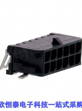 0430451210连接器 《 CONN HEADER SMD R/A 12POS 3MM    》