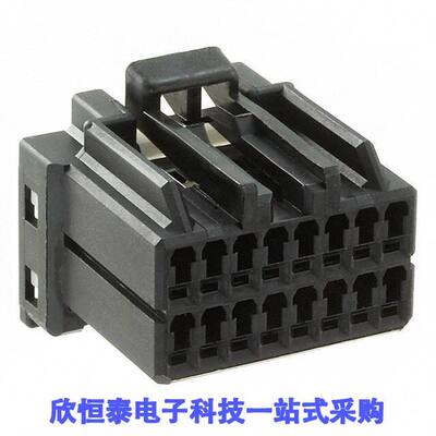 175966-2连接器 《 CONN PLUG HSG 16POS 2.50MM    》