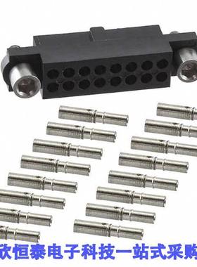 M80-4801642连接器 《 CONN RCPT 16POS CRIMP 22AWG GOLD    》