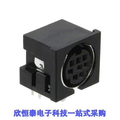 MD-80S连接器 《 CONN RCPT FMALE MINI DIN 8P SLDR    》