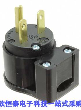 Q-720-RA连接器 《 15A 250VAC NEMA 6-15P ANGLED STR    》