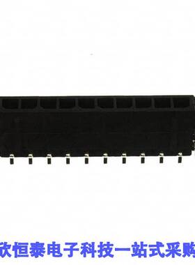 0436501012连接器 《 CONN HEADER SMD R/A 10POS 3MM    》