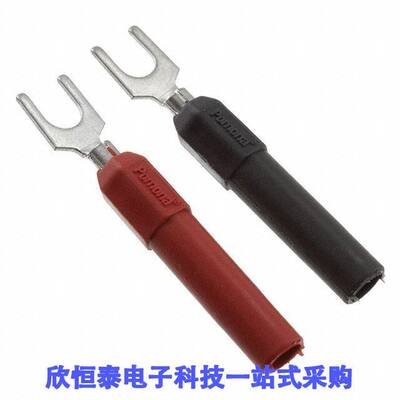 3777A-02连接器 《 ADAPT SPADE LUG TO BAN J【 BLK/R    》