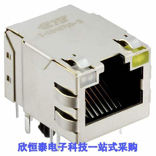 2250015-3连接器 《 CONN JA【 1PORT 1000 BASE-T PCB    》