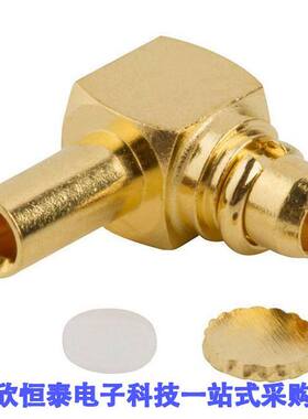 262128连接器 《 CONN MMCX PLUG R/A 50OHM SOLDER    》