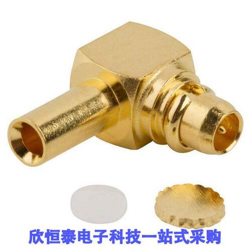262128连接器 《 CONN MMCX PLUG R/A 50OHM SOLDER    》