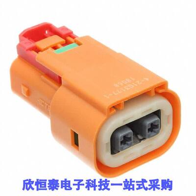 4-2103177-1连接器 《 CONN PLUG HSG 2POS 10.40MM    》