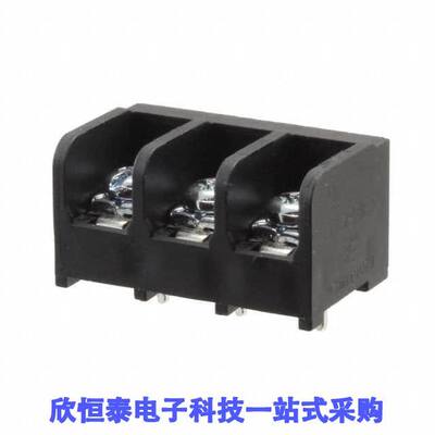 5-1546686-6连接器 《 CONN BARRIER STRIP 3CIRC 0.375