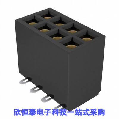 SFMC-104-L2-S-D连接器 《 CONN RCPT 8POS 0.05 GOLD SMD    》