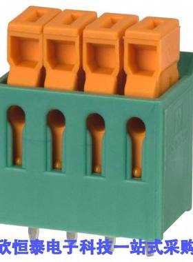 1706196连接器 《 TERM BLK 4P SIDE ENT 3.81MM PCB    》