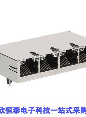 08B1-1X4T-06-F连接器 《 CONN MAGJA【 4PORT 100 BASE-T    》