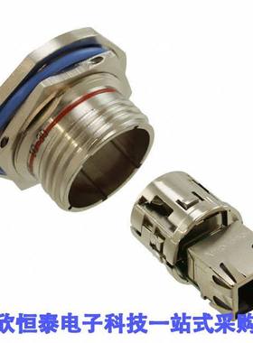 RJFTV71N连接器 《 CONN MOD COUPLER 8P8C TO 8P8C    》