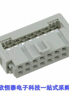 09185166804连接器 《 CONN RCPT 16POS IDC 26-28AWG    》