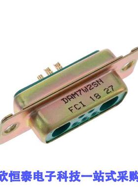 DAM7W2SN连接器 《 CONN DSUB RCPT 7POS SLDR CUP    》