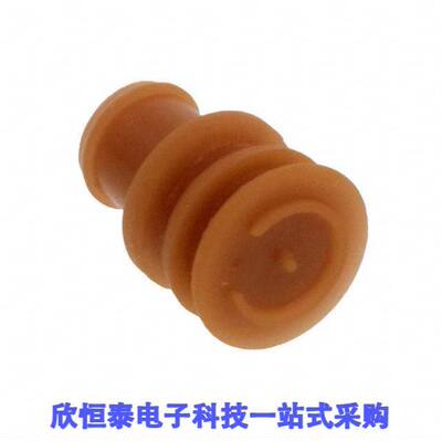 828906-2连接器 《 CONN DUMMY PLUG BROWN    》
