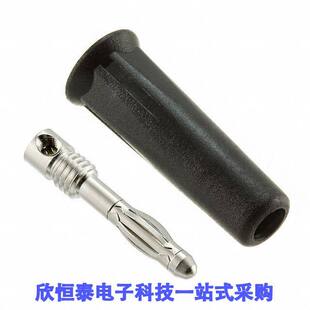 BANANA CONN PLUG SLDRLESS CT2011 BLA 0连接器