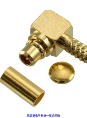 0734150951连接器 《 CONN MMCX PLUG R/A 50 OHM SOLDER    》