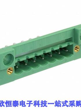 0710222连接器 《 TERM BLK HEADER 7POS GREEN    》
