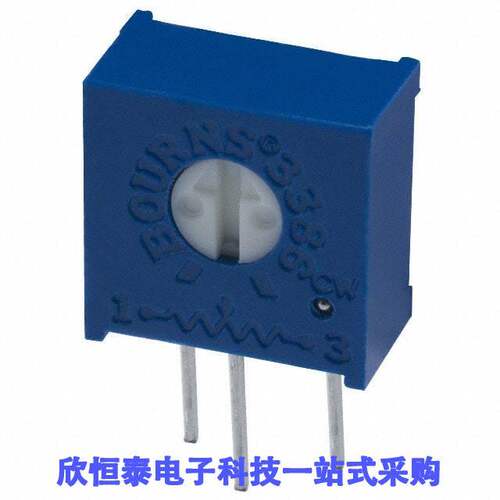 3386H-1-200LF电位计 《 TRIMMER 20 OHM 0.5W PC PIN SIDE    》