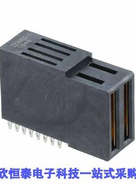 2204403-1连接器 《 CONN RCPT MULTI-BEAM 2POS PCB    》