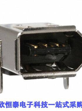 A-IES-SMT连接器 《 CONN RCP IEEE1394 FIREWIR SMD RA    》