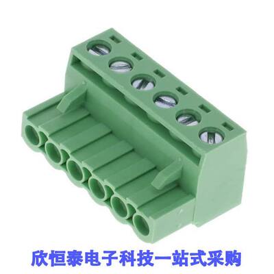 2647290000连接器 《 TERM BLK PLUG 6POS 180DEG 5.08MM    》