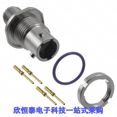 MKJ3B7F6-4PN连接器 《 CONN RCPT MALE 4POS GOLD CRIMP    》