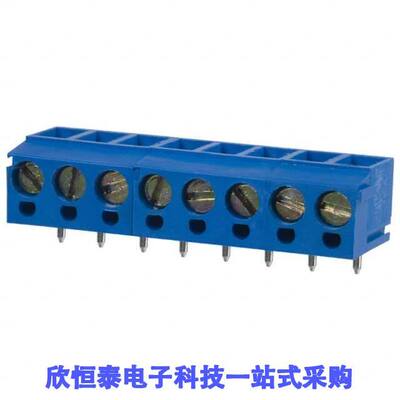 OSTTB080161连接器 《 TERM BLK 8POS TOP ENTRY 5MM PCB    》