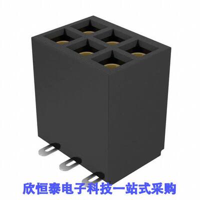 SFMC-103-02-S-D连接器 《 CONN RCPT 6POS 0.05 GOLD SMD    》