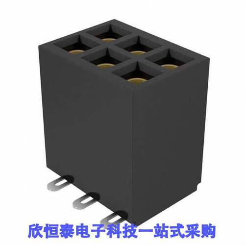 SFMC-103-02-S-D连接器 《 CONN RCPT 6POS 0.05 GOLD SMD    》