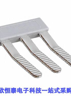 2303158连接器 《 JUMPER TERM BLK 3POS FLAT PIN    》