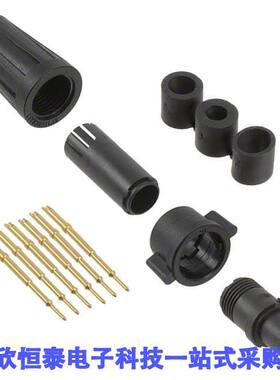 EN2C6M26DCW连接器 《 CONN PLUG MALE 6POS GOLD    》