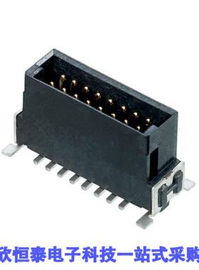 M55-7011642R连接器 《 CONN HEADER SMD 16POS 1.27MM    》