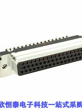 09665527611连接器 《 CONN D-SUB RCPT 50POS R/A SOLDER    》