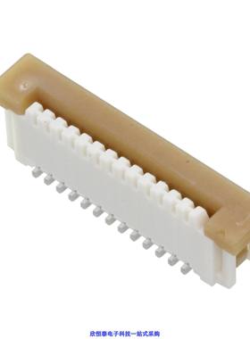 0526101333连接器 《 CONN FPC VERT 13POS 1.00MM SMD    》