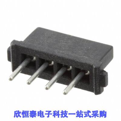M80-8400442连接器 《 CONN RCPT 4POS 0.079 GOLD PCB    》