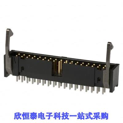 1-1761608-1连接器 《 CONN HEADER VERT 34POS 2.54MM    》