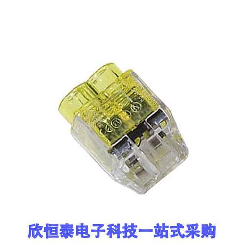 148-90036连接器 《 WIRE CONN PUSH 2PORT YLW    》