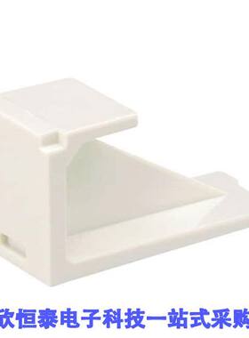 CMBWH-L连接器 《 BLANK MODULE, 1 PORT, WHITE, 50    》