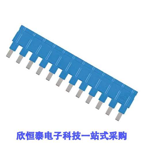 09330009851连接器 《 JUMPER ACROSS 1X12 BLUE 16A    》