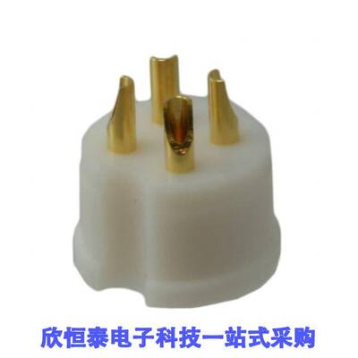 8058-1G30连接器 《 CONN TRANSIST TO-5 4POS GOLD    》