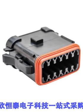 AT06-12SA-MMBLK连接器 《 CONN PLUG HSG 12POS 14-20AWG    》