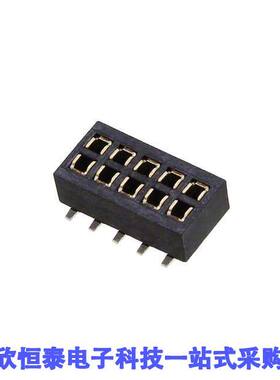 M50-3150542连接器 《 CONN RCPT 10POS 0.05 GOLD SMD    》