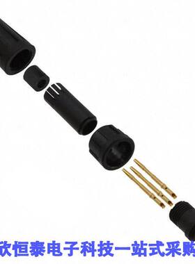 EN2C3F20G3连接器 《 CONN PLUG FMALE 3POS GOLD    》