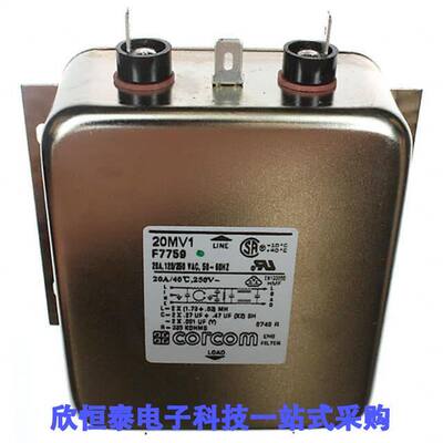 20MV1滤波器 《 LINE FILTER 250VAC 20A CHASS MNT    》