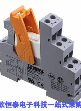 2903346继电器 《 RELAY GEN PURPOS DPDT 50MA 24VDC    》